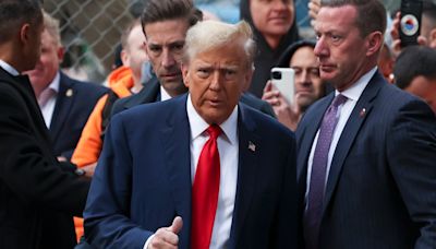 Trump trial live: Ex-president begins day 7 of hush money case with surprise visit to New York construction site