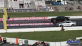 Charger Hellcat Dominates Dragstrip in Thrilling Races Against American Muscle