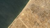 Satellite photos show new port construction in Gaza Strip for US-led aid operation