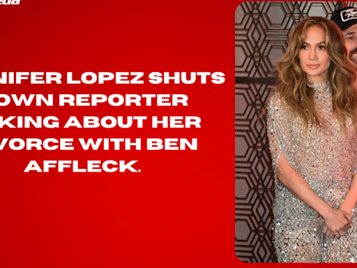 JLo's classy clapback to divorce rumors