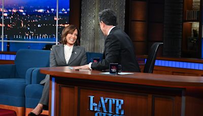 Kamala Harris To Appear On ‘The Late Show With Stephen Colbert’ As Democrats Double Down On Late-Night Tour