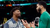 Marcus Smart congratulates Celtics on their championship, but adds it was "bittersweet" to watch from afar