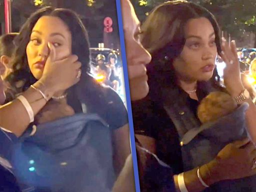 Ayesha Curry in Tears After Confrontation With Paris Police at Olympics (Raw Video)