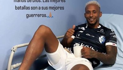 Jeikel Venegas envía mensaje cargado de esperanza desde el hospital