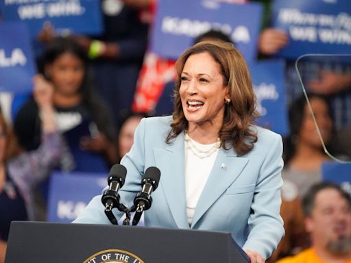 Kamala Harris approval rating surges as JD Vance's falters