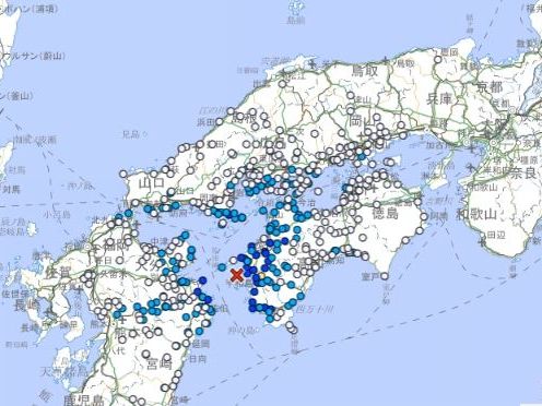 日本地牛翻身！規模4.7 不到2分鐘再震一次