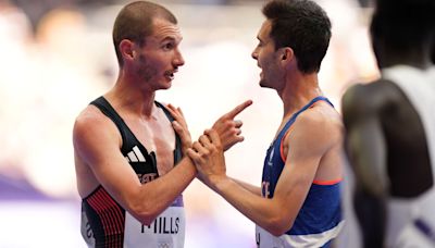 George Mills advanced to 5000 final via video review after row with French rival