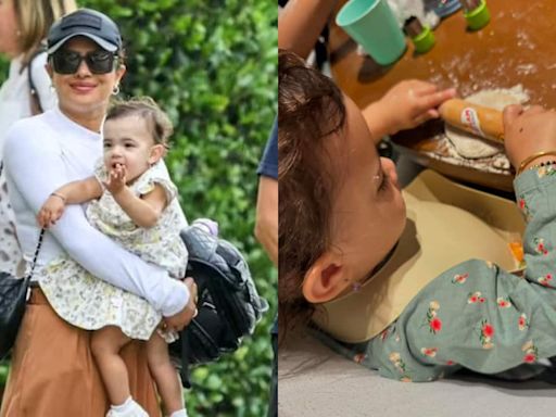 Priyanka Chopra feels proud as daughter Malti Marie makes Roti, enjoys home cook food after returning from The Bluff set