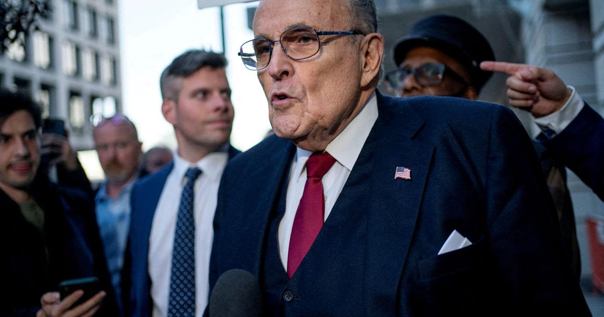 Giuliani says he will stop accusing Georgia workers of election tampering