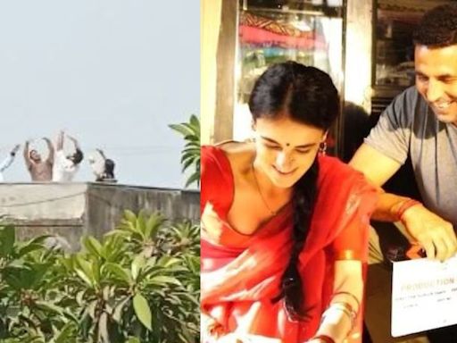 Sarfira BTS Video LEAKED: Akshay Kumar, Radhika Madan's Energetic Dance Video From Terrace Goes Viral