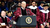 Biden's Morehouse commencement address sees few disruptions, some walkouts