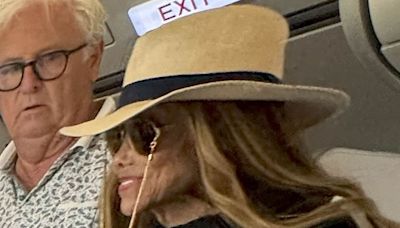 La Toya Jackson, 68, flies from Spain to Switzerland in RARE sighting