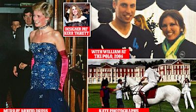 Designer friend of Princess Diana reveals unseen pictures