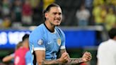 Darwin Nunez shows true colours as Liverpool man pauses Uruguay celebrations with team-mates