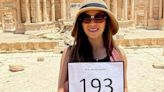 Una maestra recorre el mundo y se convierte en una de las pocas que visitaron 193 países