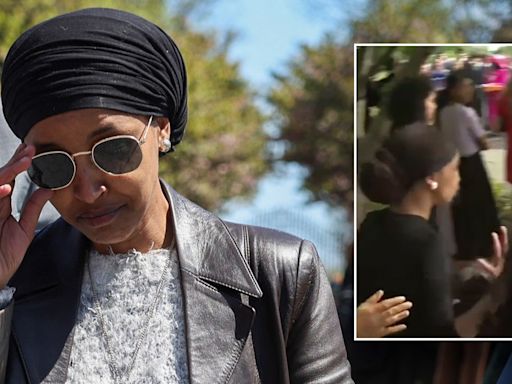 Rep. Ilhan Omar shushes Fox News reporter as Dem faces backlash for comment on 'pro-genocide' Jews