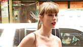 We're making Taylor Swift's white crop top and skirt co-ord our go to look this summer