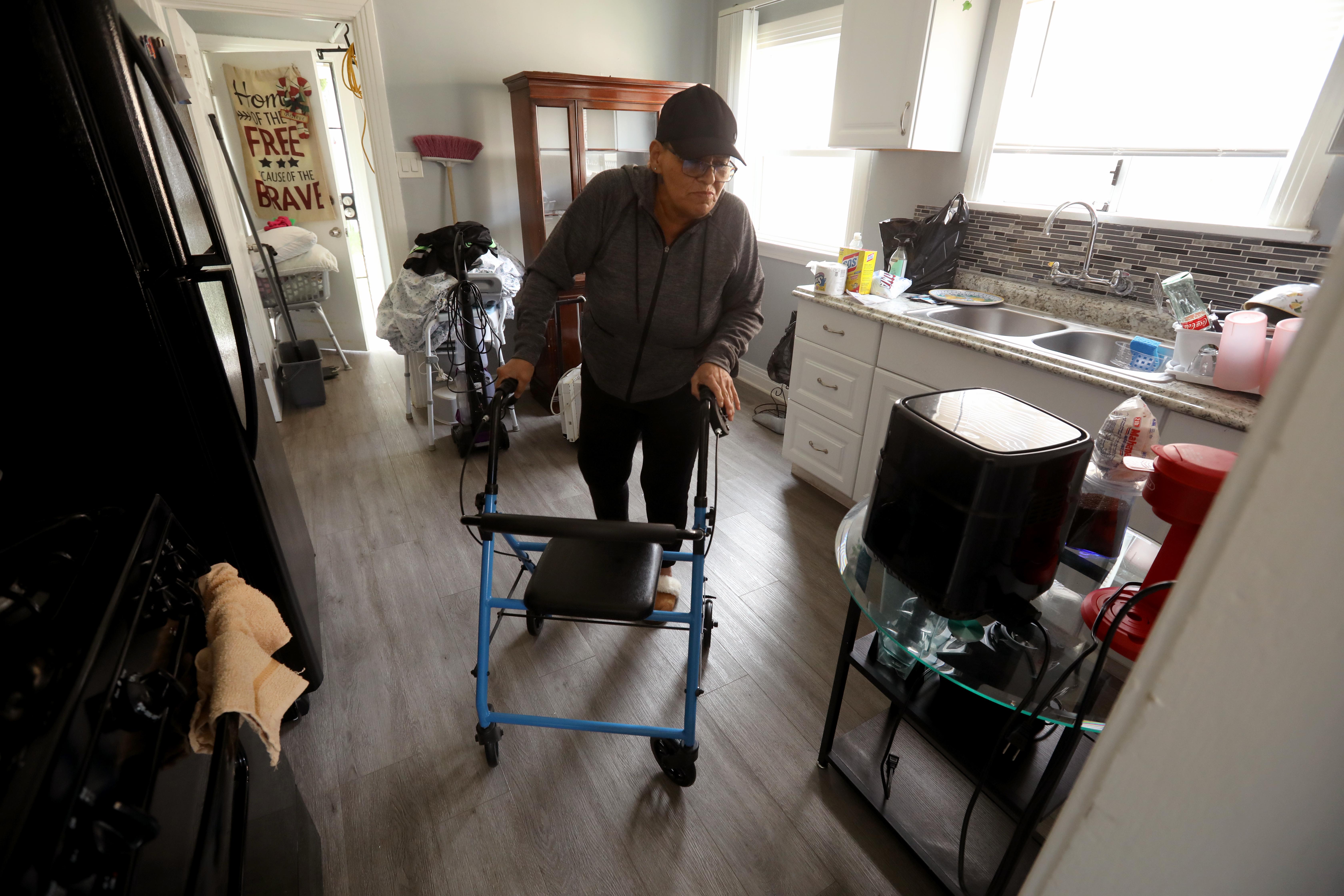 After 13 years, a homeless Angeleno broke into her old, vacant home and wants to stay forever