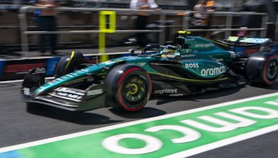 Alonso lidera un día pasado por agua en Canadá