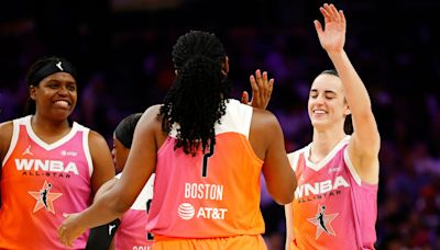Caitlin Clark flirts with another record, Fever All-Stars help Team WNBA beat Team USA