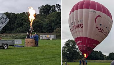 Hot-air balloon festival fans are left feeling deflated