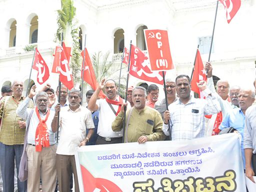 CPI(M), SUCI(C) demand judicial investigation into MUDA affairs - Star of Mysore