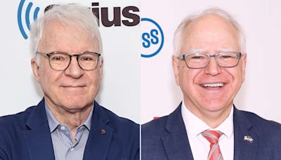 Steve Martin Says He Won't Play VP Pick Tim Walz on 'SNL' Despite Lorne Michaels' Offer: 'I'd Be Struggling'