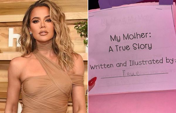 Khloé Kardashian Reveals Daughter True Wrote and Illustrated a Story About Her for Mother's Day