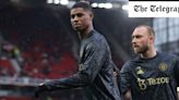 Marcus Rashford in confrontation with Man Utd fans