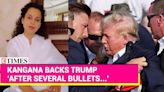 Kangana Ranaut Praises Donald Trump: A True Leader Takes A Bullet for America
