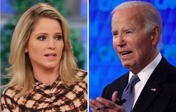 ‘The View’ Host Sara Haines Says Biden ‘Needs to Step Down and Be Replaced’ After Debate; Alyssa Farah Griffin Tells Biden to...