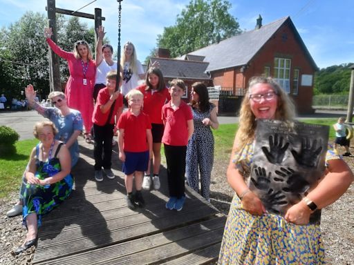 In pictures: Final ever day at tiny 199-year-old school with fewer than 10 pupils