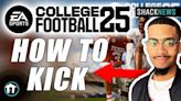 How to kick - EA Sports College Football 25