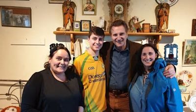 Liam Neeson ‘taken’ with the Donegal village where he filmed latest thriller