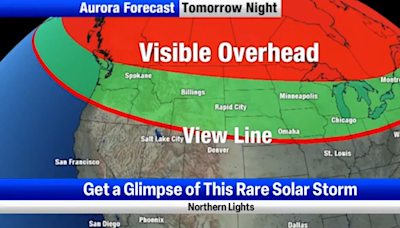 Northern Lights will be visible in Montana Friday