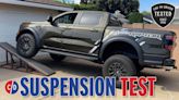 We Look under the 2024 Ford Ranger Raptor and Test Its Suspension
