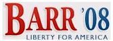 Bob Barr 2008 presidential campaign