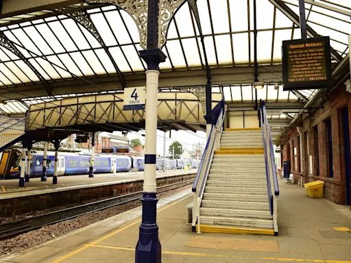 Heroic student saves man's life at Ayr train station after graphic horror fall