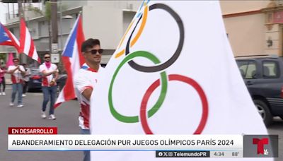 París 2024: Gobernador abandera a la delegación de Puerto Rico