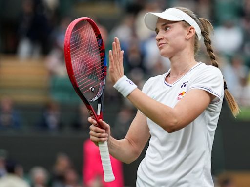 Wimbledon: Rybakina dispatches Svitolina to set up Krejcikova semi-final