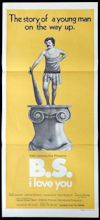 BS I LOVE YOU Original daybill Movie poster Peter Kastner - Moviemem ...