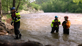 Local, regional agencies participate in swift water rescue training