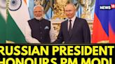 PM Modi Held Wide-Ranging Talks With Russian President Vladimir Putin | PM Modi In Russia | News18 - News18