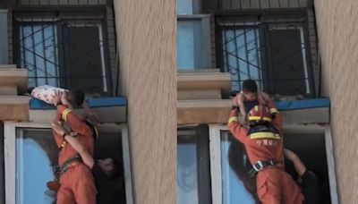 寧夏4歲童貪玩爬出窗 11樓墮下 僅右臂骨折 | 生活熱話