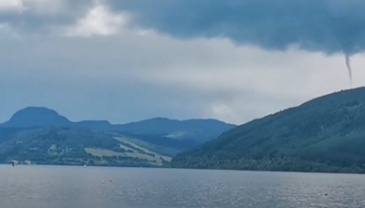 Monster twister in Loch Ness captured on camera by Nessie hunter