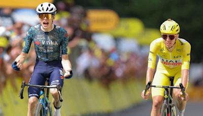 Vingegaard beats Pogacar in remarkable comeback to keep Tour de France battle alive