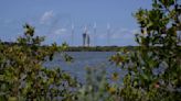 First manned Starliner test flight lifts off