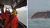 Dramatic moment Philippine oil tanker carrying 1.5m litres of fuel capsizes