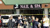 Minivan slams into a Long Island nail salon, killing 4 and injuring 9, official says