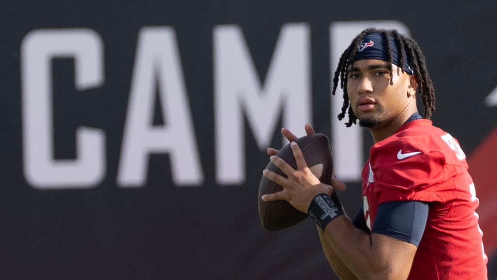 Texans training camp: C.J. Stroud limps off field during drills, expected to be fine